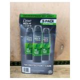 Dove Men+Care Antiperspirant Spray, 3-Pack