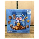 Chex Mix Traditional Snack Mix, 42 Single-Serve Ba