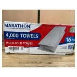 Marathon Multi-Fold Paper Towels, 4,000 Count