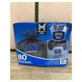 55-Gallon Heavy-Duty Drum Liners, 80-Count