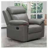 New Manhattan top grain reclining leather