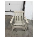 Polywood outdoor chair. Matches lot 150b no