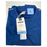 Blue Short Sleeve T-Shirt, Size Large