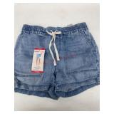Women's Drawstring Denim Shorts, Size X-Small
