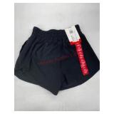 Black Ladies' Athletic Shorts, Size XS
