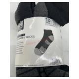 Pack of 10 Men's Athletic Quarter Socks