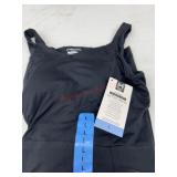 Black Active Dress with Sleeveless Design