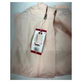 Women's Pink Rain Jacket, Size XL