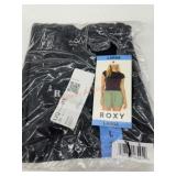 Roxy Women's Black T-Shirt, Size Large