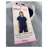 Women's Gauze Camp Shirt, Small, Seaborne
