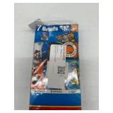 Pack of 7 Boys' Character Briefs, Size 4T