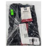 Black High-Rise Ankle Leggings, XL