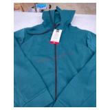 Men's Full-Zip Hoodie, XL, Teal