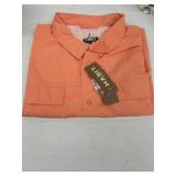 Habit Men's Long-Sleeve Button-Up Shirt, 3XL