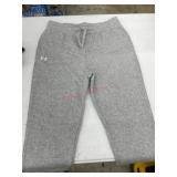 Gray Youth Sweatpants with Elastic Waistband