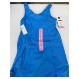 Women's Blue Sleeveless Active Dress, Size S