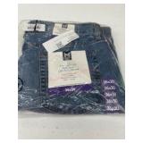 Men's Straight Fit Stretch Denim Jeans, Size 36x30