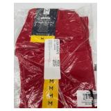 Women's High-Rise Ankle Leggings, Red, Size M