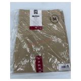 Men's Beige Shorts, Size 34