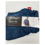 GapFit Active Tee, Blue, Size XL