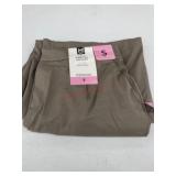 Women's Wide Leg Trousers, Small, Brown