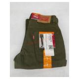 Men's Straight Fit Green Jeans