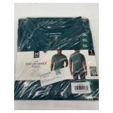 Men's Performance Polo Shirt, Size 3XL