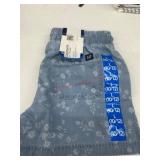 Children's Denim Shorts with Floral Print