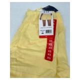 Yellow Linen Pull-On Shorts, Size XS