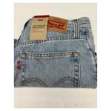 Levi Strauss High-Waisted Shorts, Size 8