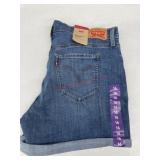Levi's Mid-Length Denim Shorts