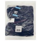 Lands' End Quilted Pullover, Navy, Size L