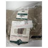 Men's Stretch Hybrid Cargo Shorts, Size 40