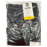 Women's Black Wide Leg Travel Pants, Size M