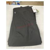 Men's Jet Black Snow Pants, Size XXL