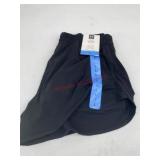 Women's Black Motion Shorts, Size L