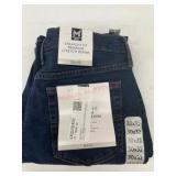 Straight Fit Stretch Denim Jeans, Size 30x32