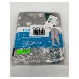 5T Fleece Footed Pajamas with Zipper Closure