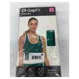 GapFit Tank Bra, Size S, Green
