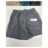Men's Large Gray Athletic Shorts