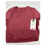 Red Cropped T-Shirt, Size Small