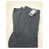 Women's Black Activewear Pants, Size XL