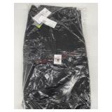 Men's Black Snow Pants, Size XL