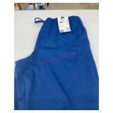 Men's Blue Elastic-Waist Shorts