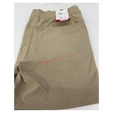 Men's XL Beige Elastic Waist Shorts