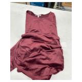 Women's 6X Burgundy Bodysuit