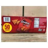 50 Doritos Nacho Cheese Snack Bags