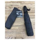 Windproof Black Compact Umbrella