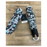 Floral Compact Umbrellas with Canopy Clips