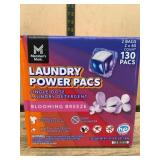 Laundry Power Pacs, Blooming Breeze, 130 Count
